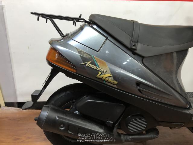 スズキ アドレスV100・ガンメタ・100cc・RED STAGE・16,318km・保証付 スズキ アドレスV100・ガンメタ・100cc・RED STAGE・16,318km・保証付