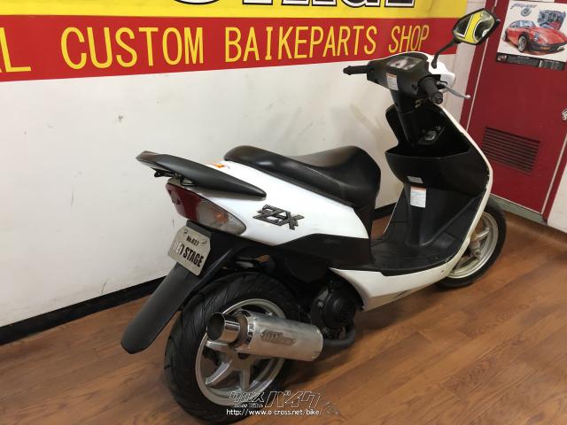 スズキ ZZ 50 インチUPスポーツ・ホワイト・50cc・RED STAGE・疑義車(4