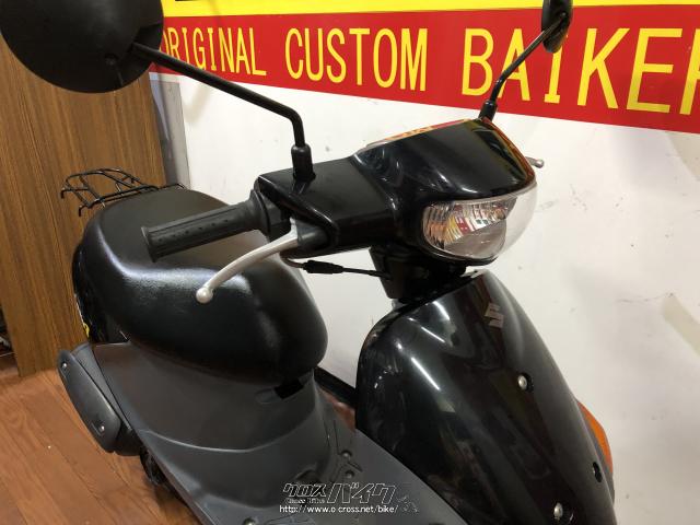 スズキ レッツ4 50・黒・50cc・RED STAGE・6,083km・保証付・1ヶ月