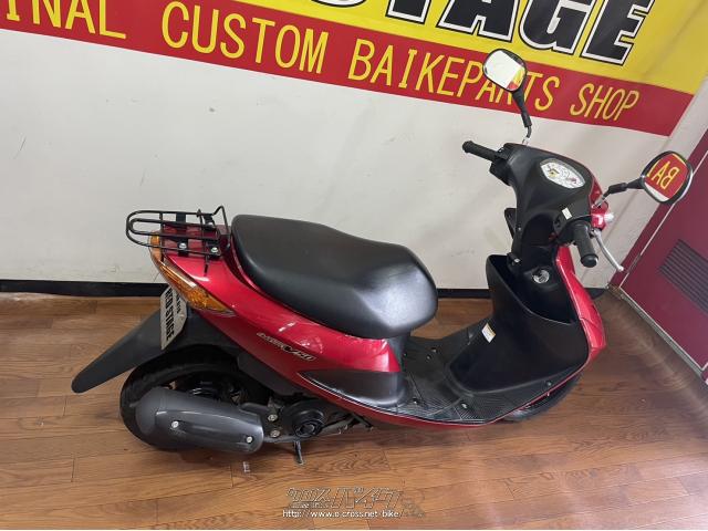 スズキ アドレスV50・赤メタリック・50cc・RED STAGE・11,273km・保証