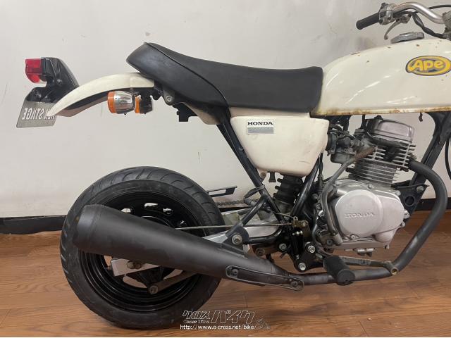 ホンダ エイプ50・白・50cc・RED STAGE・疑義車(4桁表示メーターの為
