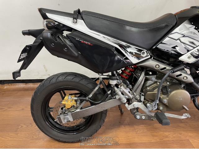 カワサキ KSR110・白・110cc・RED STAGE・15,936km・保証付・1ヶ月