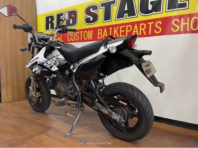 カワサキ KSR110・白・110cc・RED STAGE・15,936km・保証付・1ヶ月