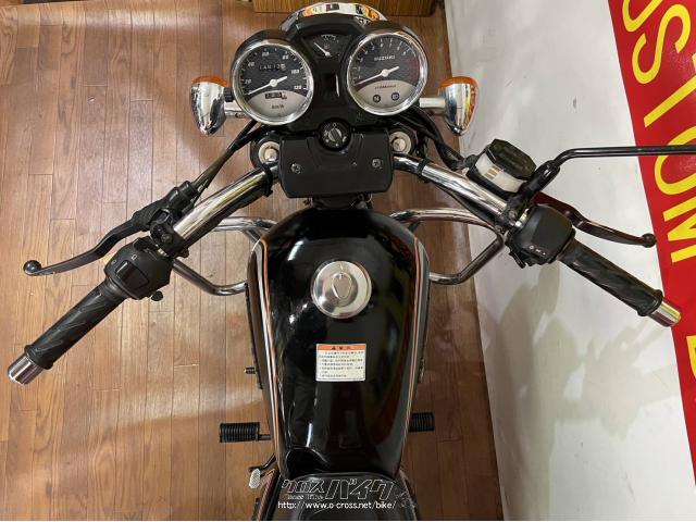 スズキ GN125・黒・125cc・RED STAGE・14,873km・保証付・1ヶ月