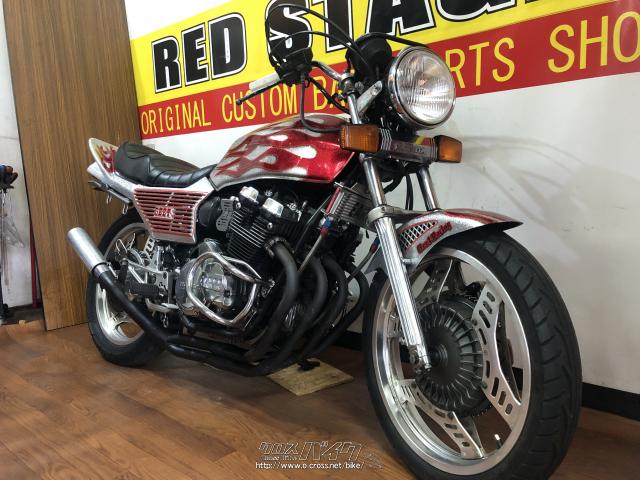 ホンダ CBX400・カスタム・400cc・RED STAGE・疑義車(メーター交換の