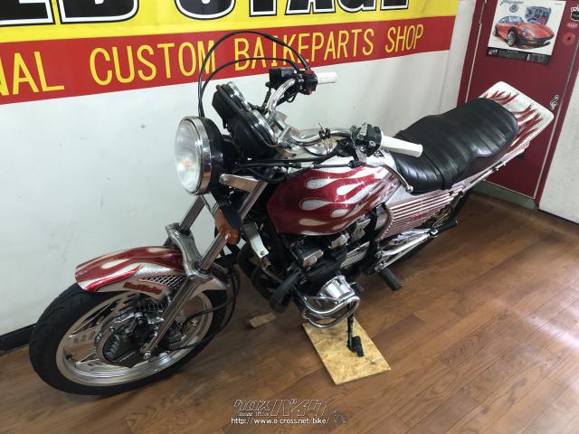 ホンダ CBX400・カスタム・400cc・RED STAGE・疑義車(メーター交換の