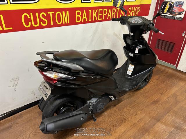 スズキ アドレスV125 S・黒・125cc・RED STAGE・19,843km・保証