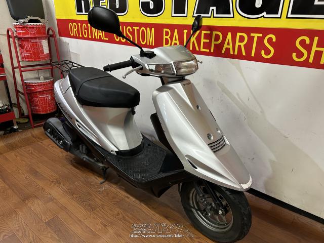 スズキ アドレスV100 50・シルバー・100cc・RED STAGE・9,985km・保証
