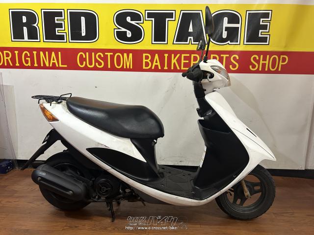 スズキ アドレスV50・白・50cc・RED STAGE・4,328km・保証無 (2024年05 