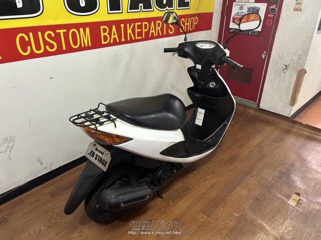 スズキ アドレスV50・白・50cc・RED STAGE・4,328km・保証無 (2024年05