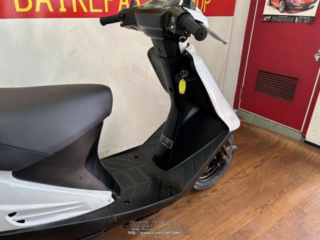 スズキ アドレスV100・ホワイト・100cc・RED STAGE・32,893km・保証無
