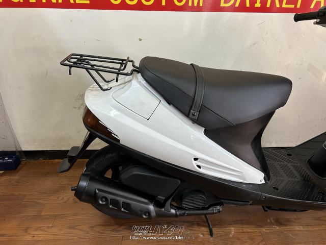 スズキ アドレスV100・ホワイト・100cc・RED STAGE・32,893km・保証無