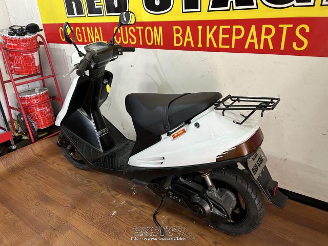 スズキ アドレスV100・ホワイト・100cc・RED STAGE・32,893km・保証無