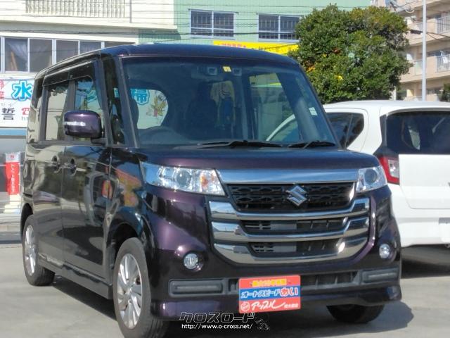 スズキ スペーシアカスタム Z・2017(H29)年式・パープル・660cc 