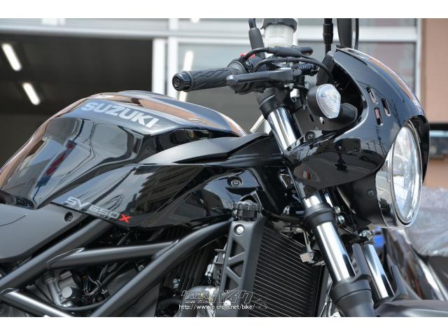 スズキ SUZUKI SV650X 2020年式 吸排気カスタム済 車検付 スズキ SV650X (ブラック) 2020年 4261Km 645cc 車検無し 支払