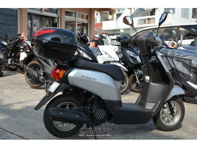 ホンダ タクト ベーシック リアボックス フロントバスケット・シルバー 
