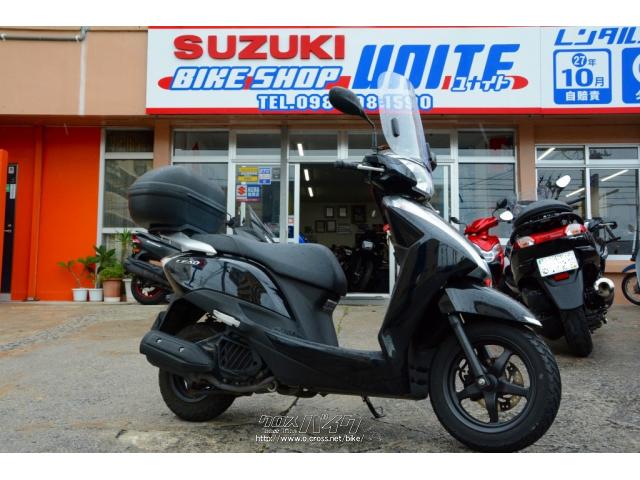 ホンダ リード125 GIVI大型リアボックス スクリーン・ブラック・125cc