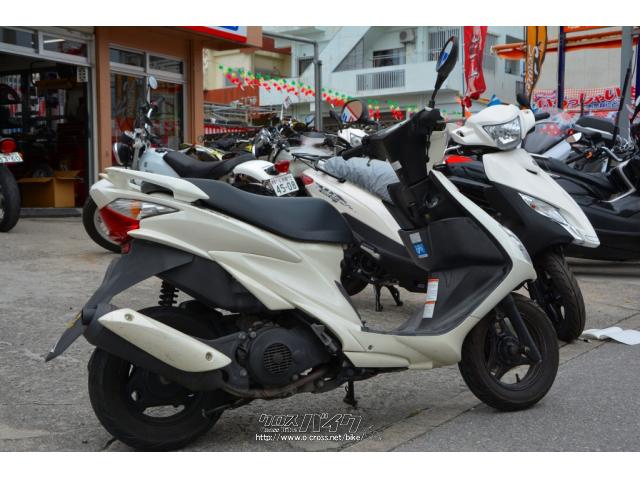 スズキ アドレスV125 S ノーマル サイドスタンド・ホワイト・125cc