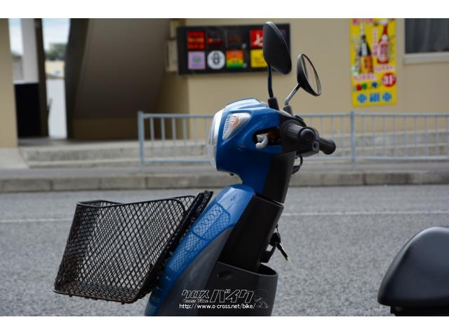 スズキ レッツ 前かご・リアボックス・ブルー・50cc・ユナイトモーター