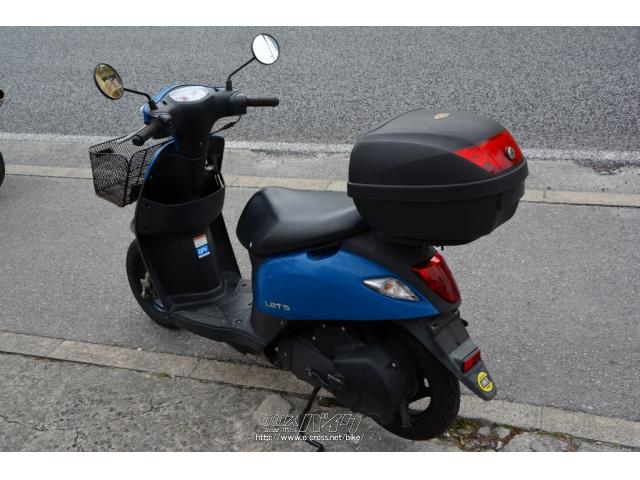 スズキ レッツ 前かご・リアボックス・ブルー・50cc・ユナイトモーター スズキ レッツ 前かご・リアボックス・ブルー・50cc・ユナイトモーター