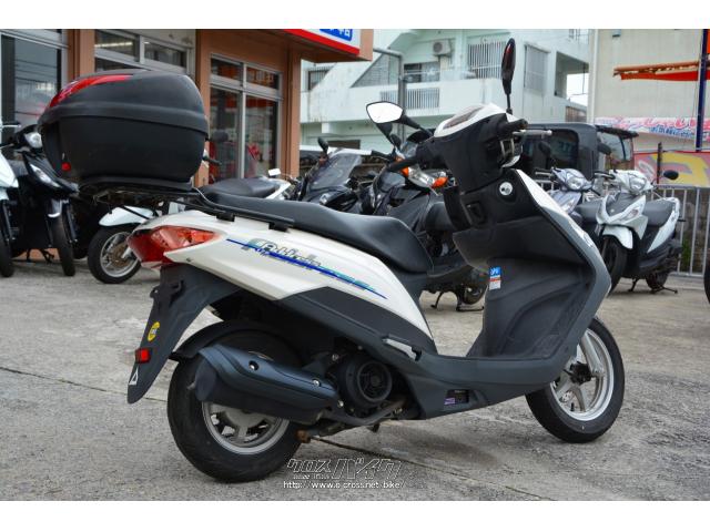 スズキ アドレス125 GIVIリアボックス・ホワイト・125cc・ユナイト