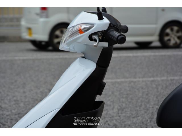 アドレス　v50 低走行　ワンオーナー スズキ アドレスV50 ワンオーナー・ホワイト・50cc・ユナイトモーター