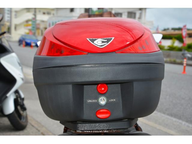 PGO TIGRA 125 リアボックス装備・レッド・125cc・ユナイトモーター