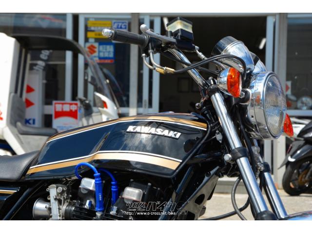 カワサキ KZ 1000 MkII モリワキチタンモナカ FCR バックステップ・紺
