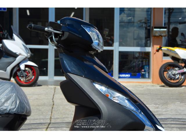 スズキ アドレス125 フラットシート仕様 生産終了モデル新車・ブラック
