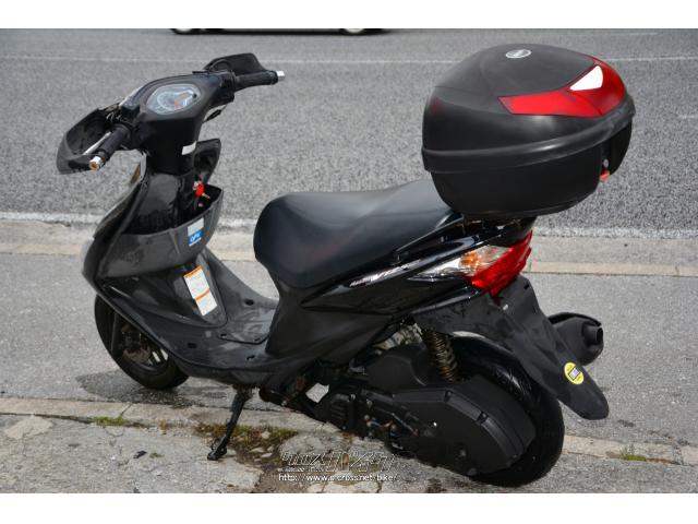 スズキ アドレス125 黒 リアボックス付き スズキ アドレスV125S 