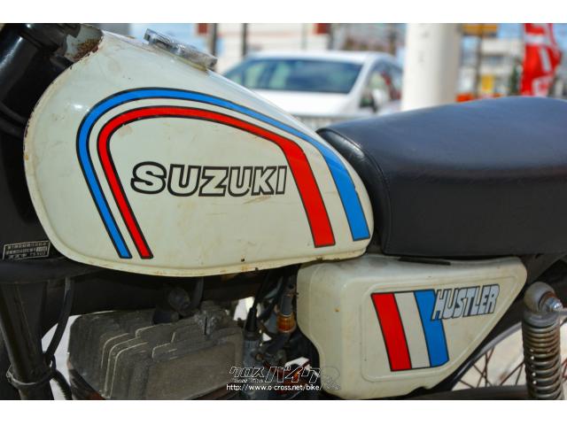スズキ TS50 ハスラー ノーマル・ホワイト・50cc・ユナイトモーター