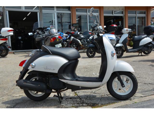 ヤマハ　ビーノ50   4サイクル　走行距離3077㎞ ヤマハ ビーノ 50 4サイクル インジェクション・ホワイト・50cc