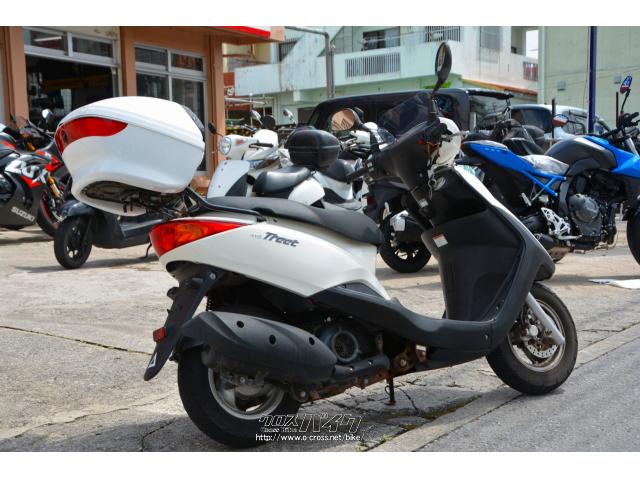 ショートスクリーンでも走行時の風の体感は楽になります。 ヤマハ アクシストリート