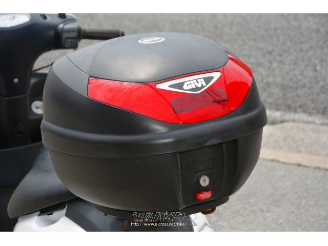 スズキ レッツ GIVIリアボックス・ホワイト・50cc・ユナイトモーター
