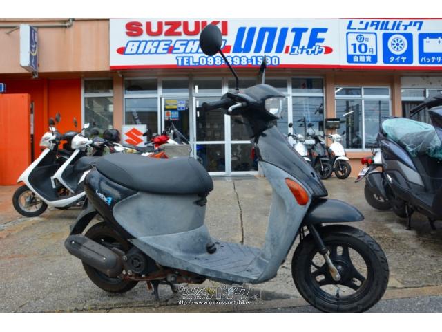 スズキ レッツ4・紺色・50cc・ユナイトモーターサイクル・疑義車(4桁