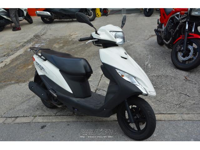 スズキ アドレス125 DT11A ワンオーナー ノーマル・ホワイト・125cc