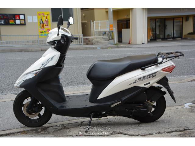 スズキ アドレス125 DT11A ワンオーナー ノーマル・ホワイト・125cc