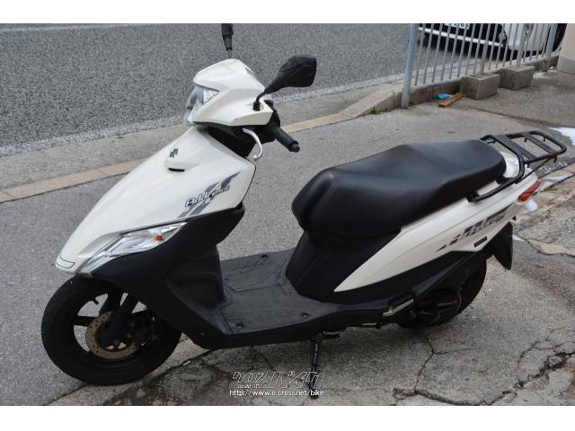 スズキ アドレス125 DT11A ワンオーナー ノーマル・ホワイト・125cc 