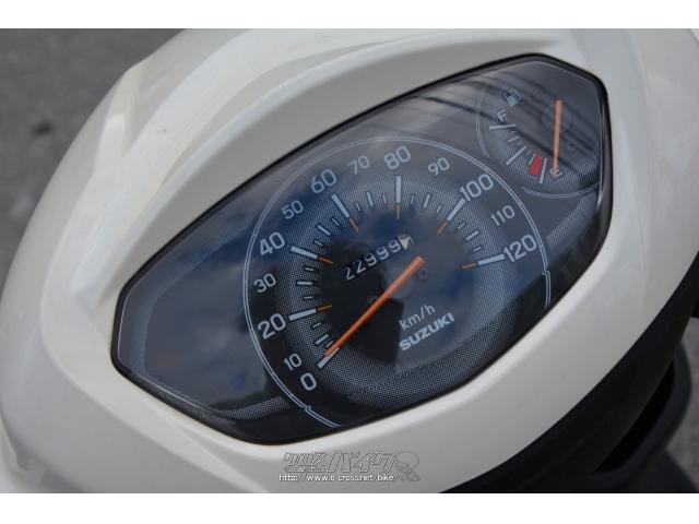 スズキ アドレス125 DT11A ワンオーナー ノーマル・ホワイト・125cc