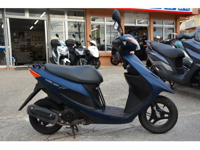 スズキ アドレスV50 ノーマル 現行モデル・マットブルー・50cc