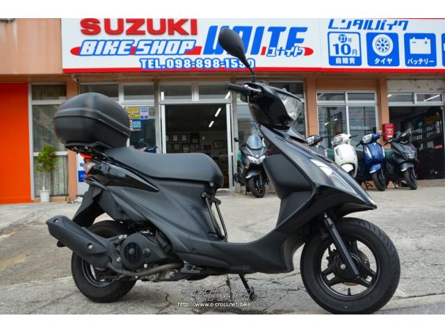 当店新車販売、非常にきれいで走行距離の少ないライトカスタム車です♪ スズキ アドレスV125