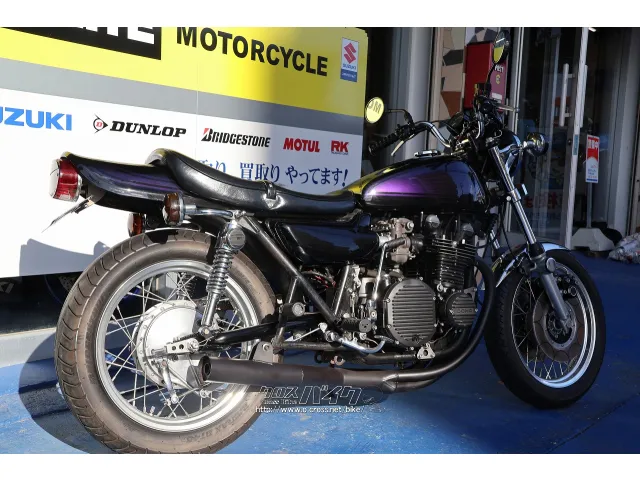 フェンダーレス、エンジンカバー類、スモークウインカー等カスタム。 カワサキ Z