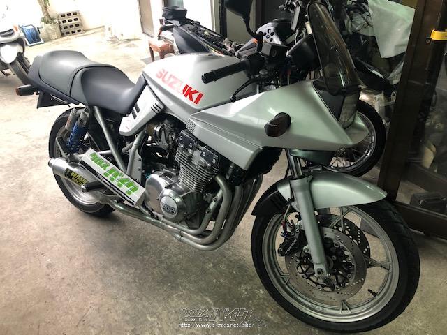 スズキ GSXカタナ400・1992(H4)初度登録(届出)年・シルバー・400cc