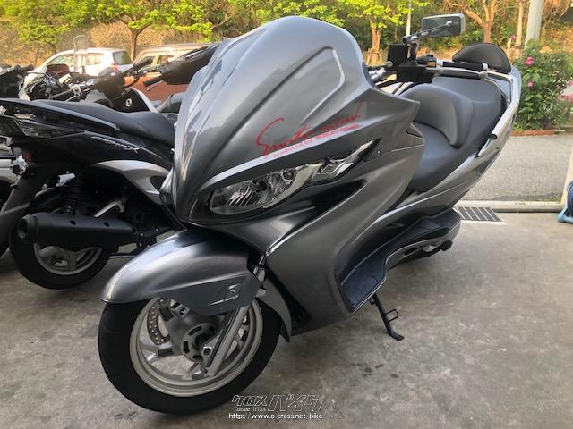 スカイウェーブ250 ベンツテール シルバーです。原付き価格！ RAYS