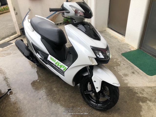 ヤマハ シグナス X SR 125 5型・パールホワイト・125cc・Auto Salon