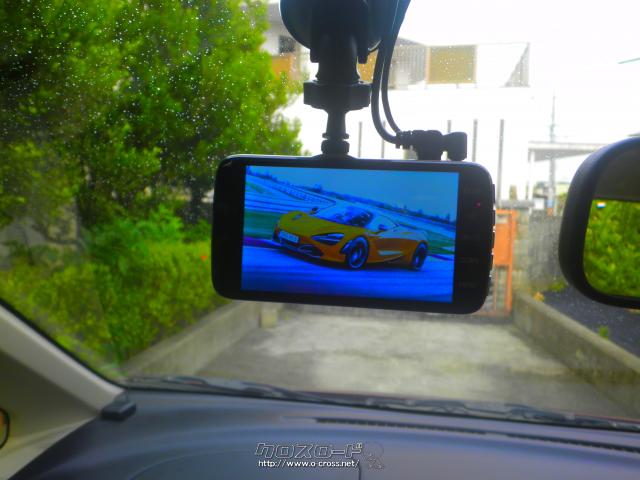 新品ドライブレコーダー取付。 三菱 eKワゴン