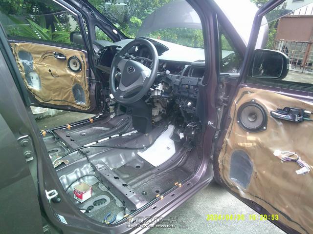 クリーニング中。 スバル ステラ