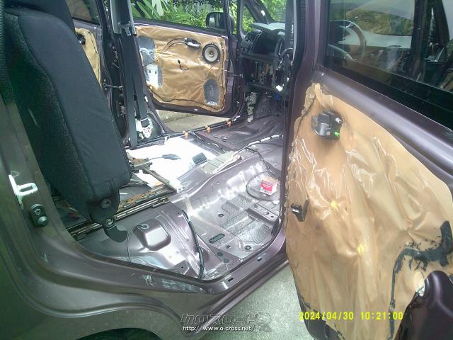 ジュウタンシミヌキ洗浄。 スバル ステラ