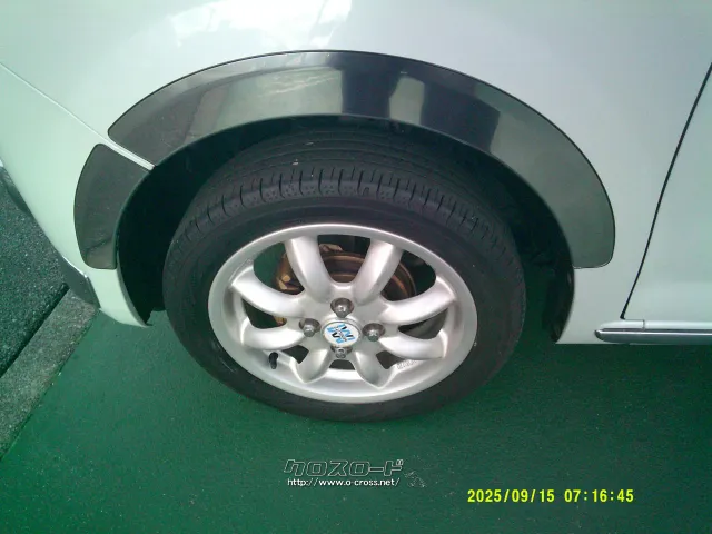 15インチアルミホイール、ステンホイルアーチ ダイハツ ミラジーノ