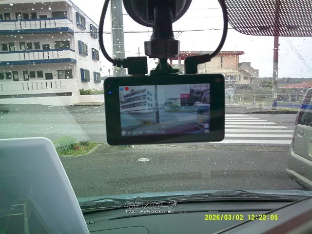 新品ドライブレコーダー取り付け(サービス品)。 スズキ ワゴンR